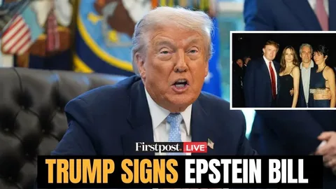 Did Donald Trump sign a bill to launch the Epstein documents?